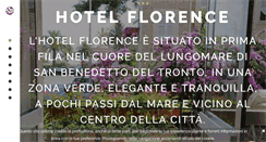 Desktop Screenshot of hotelflorencemare.it